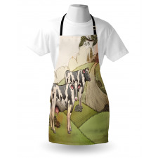 Dairy Cows Countryside Apron