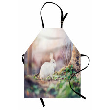 Spring Rabbit Forest Apron