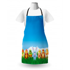 Cartoon Easter Rabbit Apron