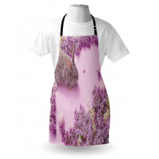 Rabbit Lilac Blossom Apron