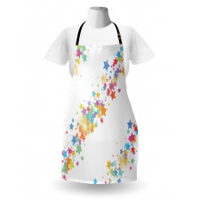 Colorful Cheery Cartoon Art Apron