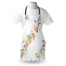 Colorful Cheery Cartoon Art Apron