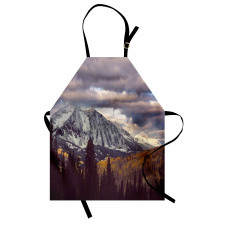 Autumn Season Mountains Apron