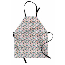 Insect and Tiny Flowers Apron