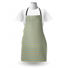 Tile Like Vintage Motif Apron