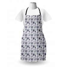 Autumn Harvest Food Art Apron