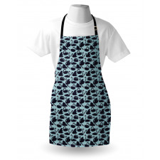 Long Necked Aquatic Bird Apron