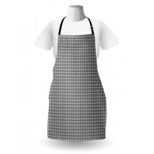 Lines Squares and Rounds Apron