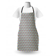 Nostalgic Groovy Rounds Apron