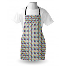 Nostalgic Groovy Rounds Apron