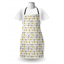 Botanical Little Triangles Apron