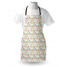 Abstract Animal Cactus Apron