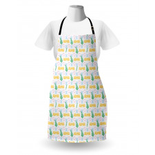 Aloha Colorful Exotic Summer Apron