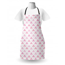 Cutsy Love Flamingos Art Apron