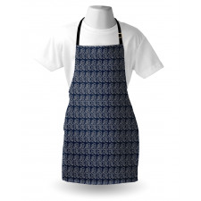 Russian Floral Dots Apron