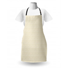 Simplistic Romantic Floral Apron