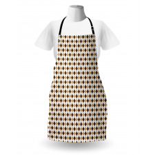 Simplistic Argyle Pattern Apron