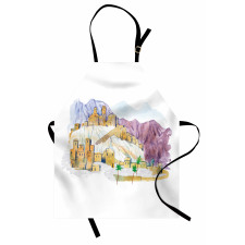 Desert City Art Apron