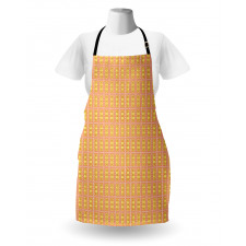 Geometric Floral Pattern Apron