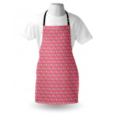 Vivid Cartoon Lambs Apron