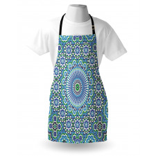 Eastern Floral Ornate Motif Apron