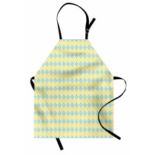 Pastel Geometric Dotted Apron