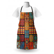 Azulejo Tile Squares Art Apron