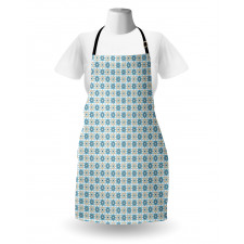 Oriental Star Shape Motifs Apron