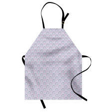 Pastel Tones Floral Motif Apron