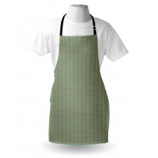 Motif in Circles Symmetry Apron