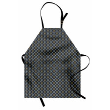 Tribal Rhomb and Triangle Apron