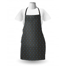 Tribal Rhomb and Triangle Apron