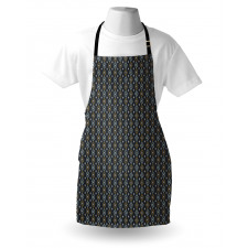 Tribal Rhomb and Triangle Apron