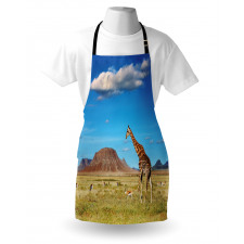 Savanna Giraffes Apron