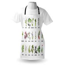 Natural Treatment Infographic Apron