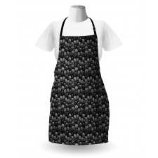 Funny Microorganisms Pattern Apron