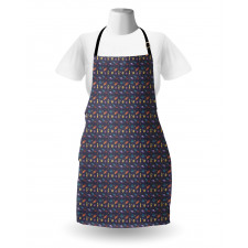 Rockets and Stars Pastel Hues Apron