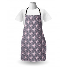 Bindweed Flower Bells Design Apron