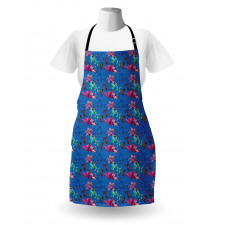 Blooming Lilies and Phloxes Apron