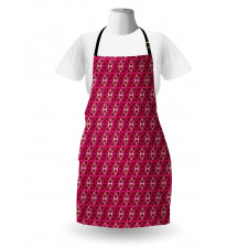 Feminine Sketchy Hearts Apron