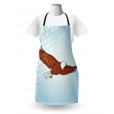 Pop Art Comic Falcon Bird Apron