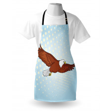 Pop Art Comic Falcon Bird Apron