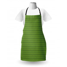 Monotone Big Small Circles Apron