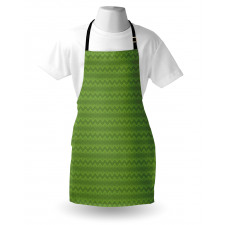 Monotone Big Small Circles Apron