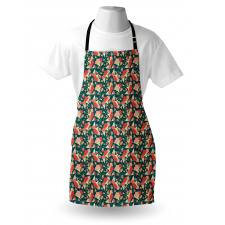 Cartoon Surreal Shapes Apron