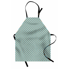 Diagonal Symmetry Motif Apron