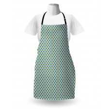 Diagonal Symmetry Motif Apron