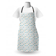 Sailboat Seagull Fishes Apron