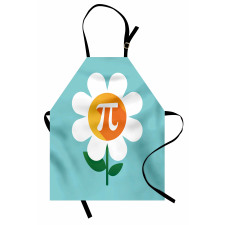 Number on Cartoon Daisy Apron