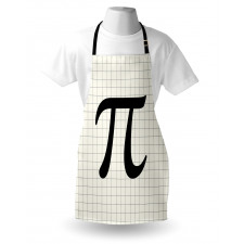 Constant Number Sign on Notebook Apron